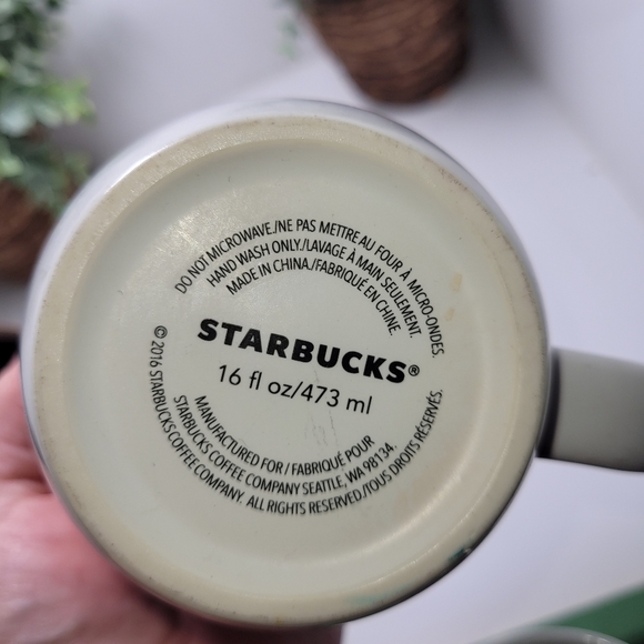 Set Of 2 Starbucks Coffee Tea Mugs - Picture 3 of 3